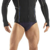 SEAC Lover Veste en néoprène Super Extensible à Manches Longues avec Fermeture éclair sur Le Devant, pour la plongée en apnée, la Natation, Le Surf, Le canoë et Les Sports Nautiques Taille XXL