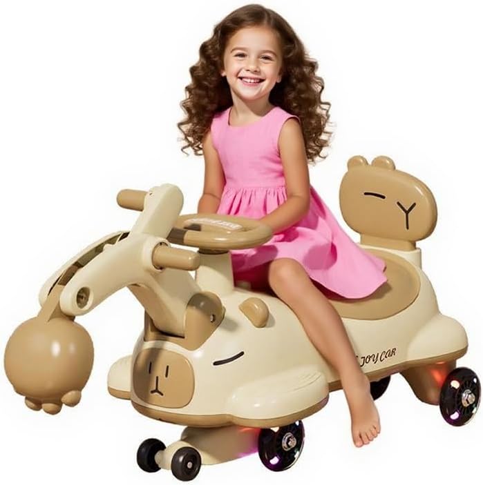 Voiture autoportrice pour enfants, trottinette pivotante pour enfants à partir de 1 an
