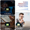 Reveil Lumineux Enceinte Bluetooth Portable, Lampe de Chevet à Bruit Blanc Bebe, Veilleuse Multicolore Contrôle Tactile Réveil Numérique