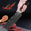 Ensemble Couteau de Cuisine Professionnel Japonais Damas Lame Acier Carbone Inoxydable