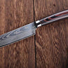Couteau de Cuisine Professionnel Japonais Damas Petit Santoku Lame 13cm Acier Carbone Inoxydable
