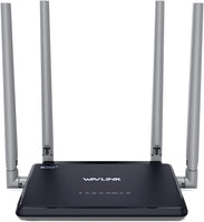 WAVLINK N300 Routeur 4G LTE avec Chipset Qualcomm - Routeur Mobile Haut Débit jusqu'à 150Mbps, WiFi 300Mbps, Slot Carte SIM, 4 Antennes 5dBi, Installation Facile, Compatible Tous Opérateurs