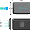 Autoradio 7" Écran Tactile HD avec CarPlay sans Fil, Android Auto, AirPlay, PhoneLink – Compatible iOS et Android