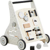 Trotteur en Bois Pour Bébé, Centre d'Activités Multiples Montessori Pour Garçons Et Filles de 12+ Mois, Jouet Éducatif à Pousser Et à Tirer