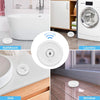 Detecteur de Fuite d'eau WiFi 2.4G Détecteur d'eau Incluses Piles 3 pièces Capteur d'eau Compact pour Détecter Une Inondation avec Une Alarme de 100 DB