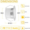 Lot de X6 Spots Lampes de terrasse LED D31 Etanche IP67 Kit Bluetooth Ø31mm 12V 0.6W