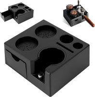 Station de Bourrage D'espresso, Boîte à Expresso Amovible et Station de Bourrage, Organisateur D'espresso 10 en 1 Compatible avec Les Presse Expresso 51, 54, 58 mm