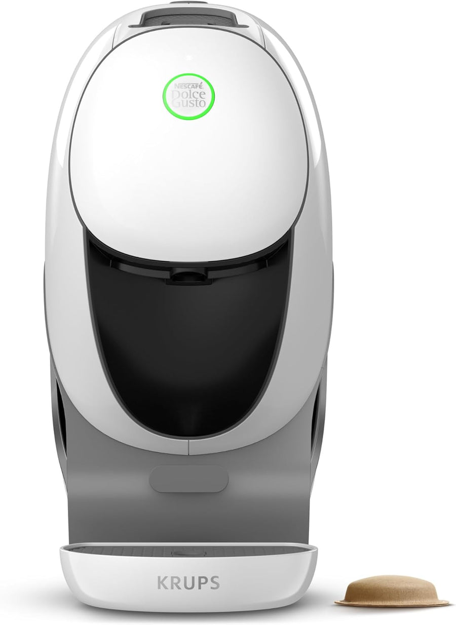 NESCAFÉ DOLCE GUSTO NEO CAFFE - Machine À Café KRUPS pour Dosettes Compostables - Technologie Brevetée SmartBrew 3-En-1 - Cafetière Connectée