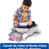 KidiSecrets 365 Mon Journal Intime Vocal Noir, Journal Intime Électronique avec Code, Micro Enregistreur, Carnet Secret, Feutre et Jeux NOIR