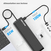 Station d'accueil USB-C Supporte Triple Affichage DisplayPort HDMI Ethernet USB 3.0 SD/TF