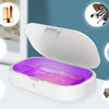 Boite Sterilisateur UV LED Bacterie Virus Chargeur Induction Portable Smartphone