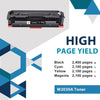Pack x4 Toner COMPATIBLES 415X 415A Color Laserjet Pro MFP M479fdw M479fnw M479fdn M479dw