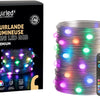 Guirlande lumineuse wifi mini LED RGB Premium USB - Commande Vocale Adaptateur secteur double USB 2A inclus - 100 LED 10 mètres Compatible Assistant vocaux