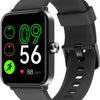 Montre Connectée Appels Bluetooth Assistant Vocal Intégré Ecran 1,69" Etanche Tracker NOIR