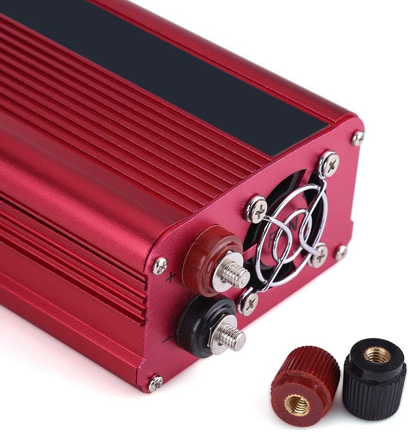 Power Inverter, 2000W DC 12V à AC 110V Car Power Inverter Converter Adaptateur de Chargeur USB