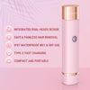Tondeuse Bikini Femme 2en1 Rechargeable Etanche IPX7 Rasoir Pubien Humide/Sec Epilation Lisse