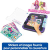 KidiSecrets 365 Mon Journal Intime Vocal Noir, Journal Intime Électronique avec Code, Micro Enregistreur, Carnet Secret, Feutre et Jeux NOIR