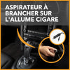 Aspirateur Voiture Puissant 6500 de pa, sans Batterie, Utilisation illimitée, aspirateur à Main léger,Mini. aspirateur avec câble d'alimentation pour Nettoyer Toute la Voiture
