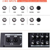 Amplificateur 2x60W Guitare Acoustique Haut-parleur Bluetooth Portable Effet Reverb Chorus Delay 7 Entrées