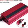Power Inverter, 2000W DC 12V à AC 110V Car Power Inverter Converter Adaptateur de Chargeur USB
