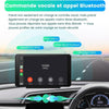 Autoradio 7" Écran Tactile HD avec CarPlay sans Fil, Android Auto, AirPlay, PhoneLink – Compatible iOS et Android
