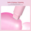 Tondeuse Bikini Femme 2en1 Rechargeable Etanche IPX7 Rasoir Pubien Humide/Sec Epilation Lisse