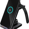Grande Station Recharge Chargement Sans Fil Induction Charge Rapide Antiderapant