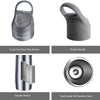 Thermos Isotherme Voyage Acier Inox 750ml Enceinte Portable Bluetooth Integree GRIS