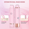 Tondeuse Bikini Femme 2en1 Rechargeable Etanche IPX7 Rasoir Pubien Humide/Sec Epilation Lisse