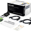 Station d'accueil Displaylink, Station d'accueil Universelle USB C avec 2 × HDMI & DP, Ethernet Gigabit, 6 × USB 3.0, Audio, Microphone, Compatible avec Mac OS et Windows