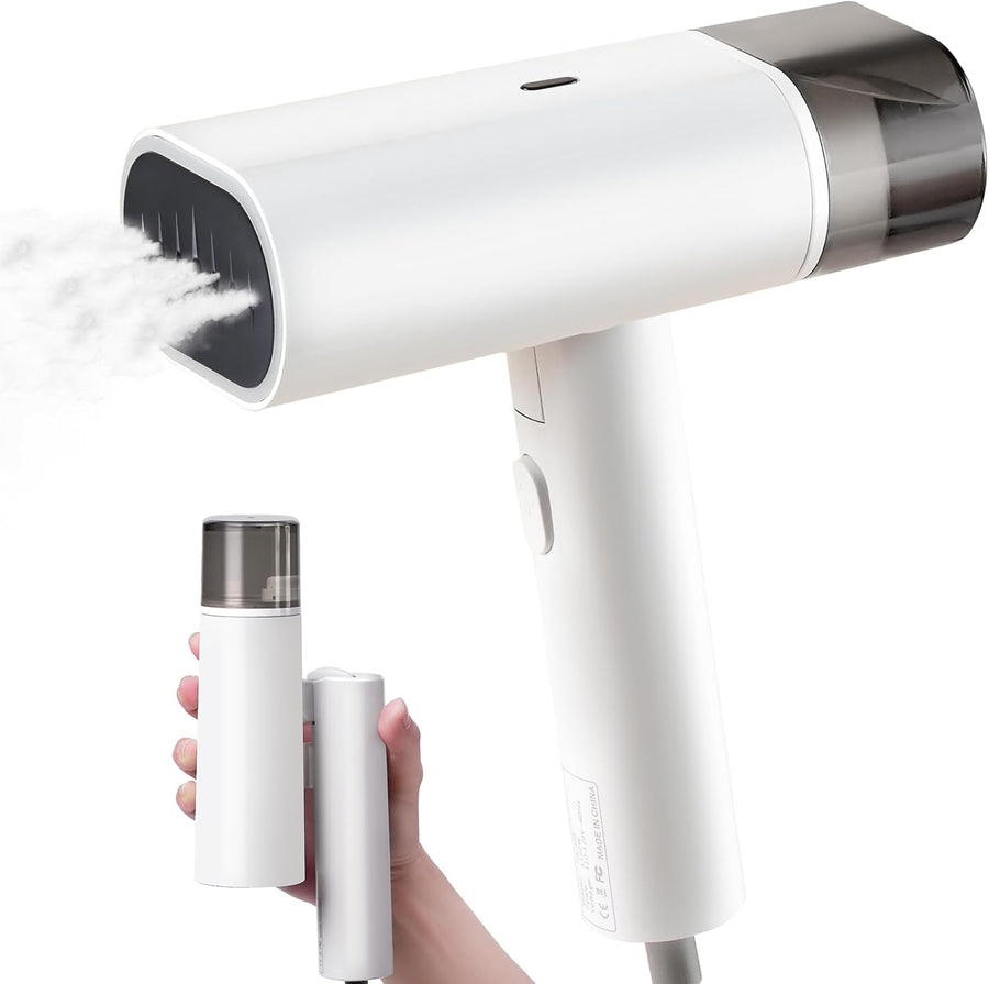 Défroisseur Vapeur 2 Niveaux Chauffe en 20 Secondes 1200W Capacité 200ML convient a tous les tissus