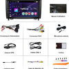 Autoradio 6Go+128Go Android 13 pour Mercedes-Benz Vito Viano Sprinter W639/Classe B W245 W169 avec 4G Carplay 9 Pouces Écran Tactile avec GPS Android Auto/WiFi/RDS/FM/SWC/Aide au Parking