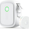 Mini Imprimante Thermique Bluetooth Étiqueteuse Portable Un Rouleau de Papier Thermique Compatible IOS Android BLANC