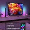 Lampe LED TV, Gaming Smart LED Barres RGB avec Modes Scène, Modes Musique synchronisation musicale, Light Connectée avec App & Télécommande, 42cm