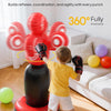 Sac de frappe gonflable stable de 160 cm avec gants de boxe