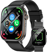 martwatch Hommes 2,01'' HD Montre Fitness avec GPS IP68 Montre Sport étanche 178+ Modes de Sport Moniteur Sommeil fréquence Cardiaque Tracker Fitness pour Android iOS