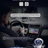 Boîtier CarPlay IA – CarPlay/Android Auto sans Fil, boîtier Voiture Streaming, Wi-FI/Bluetooth Doubles, Sortie HDMI, Lecture Via USB, Assistant IA, prêt à l'emploi, OTA, avec OBD II