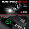 Gonfleur Pneus Voiture 7800mAh Mini Compresseurs d'air Portatifs 150PSI Pompe à Air Gonflage Pneu Ballon Vélo
