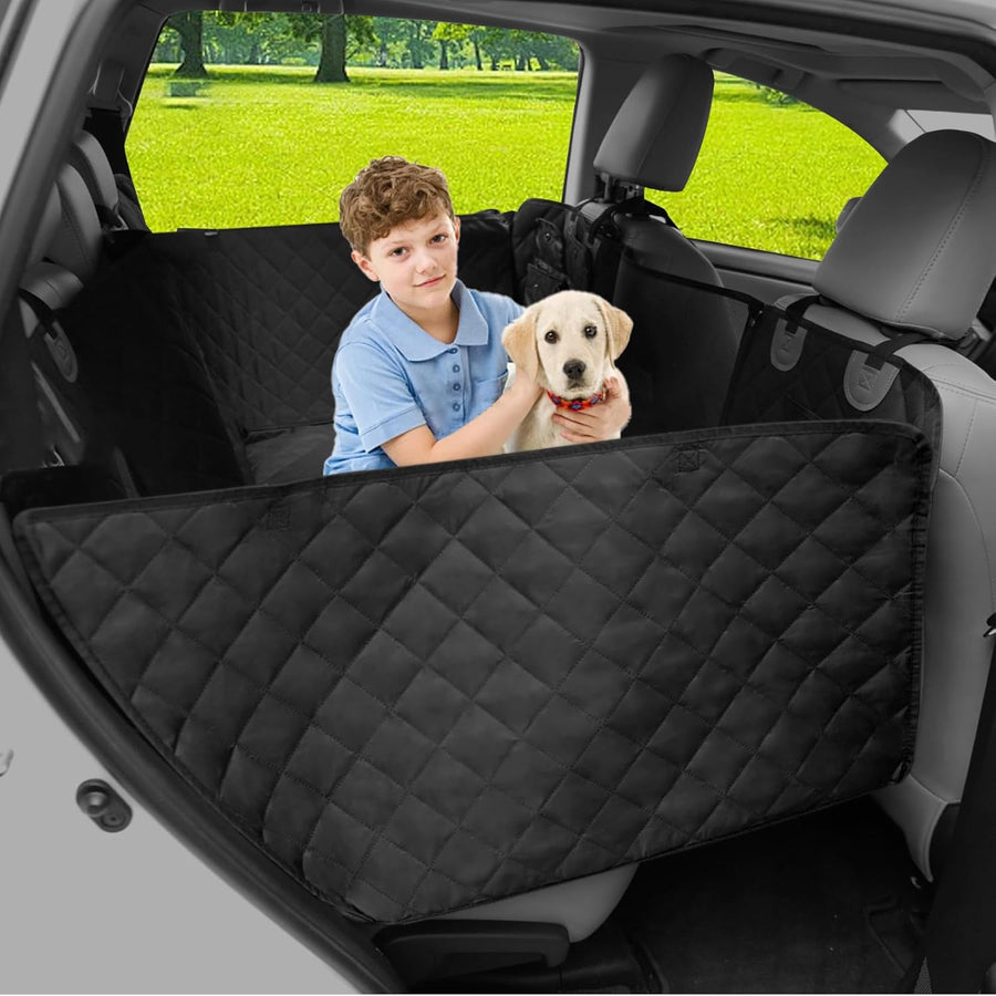 Housse Voiture Chien Siège: Housses Protection pour Chiens - Banquette Arrière Voiture Tansport Imperméable Taille Universelle