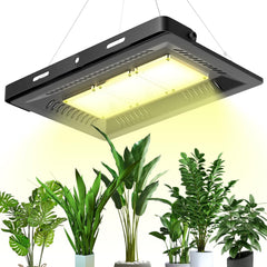 Lampe Horticole 150W, Lampe de Culture COB LED Lampe Horticole Led Spectre Complet,Lampe Plante Étanche IP67 LED Horticole pour Plantes Floraison Veg Semis Intérieur Extérieur