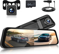 Dashcam Rétroviseur 9.66