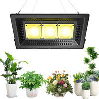Lampe Horticole 600W étanche, LED Horticole Spectre Complet P600, IP67 Tanche COB Lampe de Plante, Grow Light LED Culture Tout Au Long De L'AnnéE Avec Un éClairage De 270°