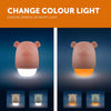 Veilleuse Bébé Automatique avec Détecteur de Crépuscule – Rechargeable Autonomie 70h | Mode Voyage | Lampe de Nuit Portable pour Enfants
