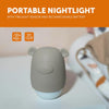Veilleuse Bébé Automatique avec Détecteur de Crépuscule – Rechargeable Autonomie 70h | Mode Voyage | Lampe de Nuit Portable pour Enfants