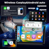 Autoradio Android pour Toyota Aygo/Peugeot 107 / Citroen C1 2005–2014, Écran Tactile 10 Pouces, CarPlay & Android Auto sans Fil, NaviGPS, WiFi, DSP, Compatible Caméra AHD/OBD/Dab