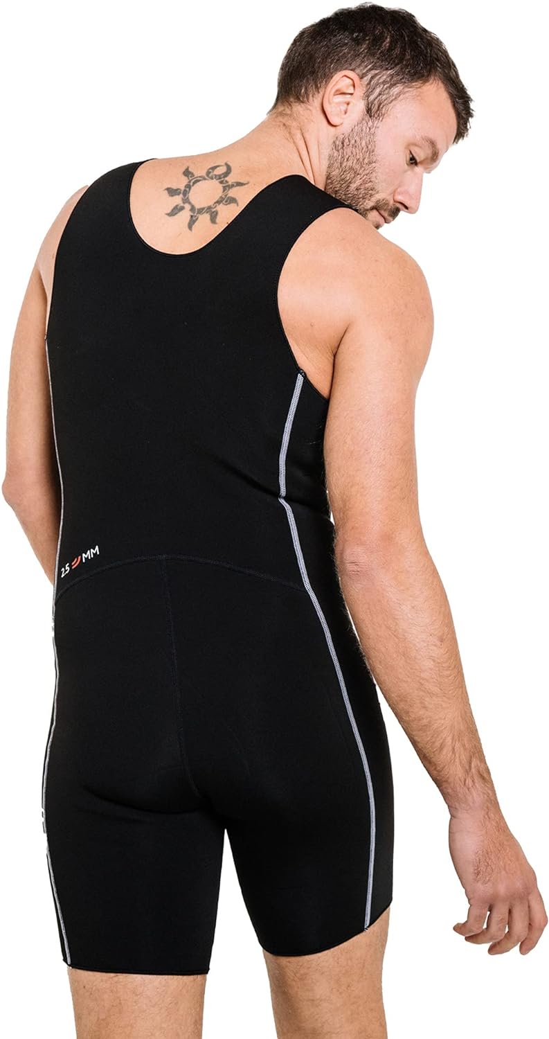 Sous-Combinaison Néoprène 2,5mm CRESSI Apnée Plongée Natation Confortable Protection Thermique Léger Pratique Taille M NOIR