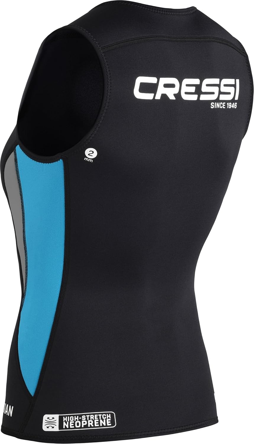 CRESSI Guardian Zipper Veste Gilet en Néoprène avec Fermeture éclair Femme S