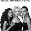 Brosse Soufflante Magic Twist Cheveux Air Styler 6en1 Brosse Cheveux Ions Négatifs