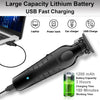 Tondeuse à cheveux professionnelle 2299 pour homme, sans fil, sans fil, tondeuse à lame en T, tondeuse de barbier électrique, tondeuse à barbe pour homme, rechargeable USB jusqu'à 180 minutes
