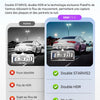Dashcam Voiture S1 Pro Max 4K+2.5K Starvis 2 Avant et Arrière, Caméra embarquée 5G Wi-FI Dash Cam GPS 360°HDR Tampon Surveillance de stationnement,Contrôle Vocal FrançaisLTE en Option Max 1To